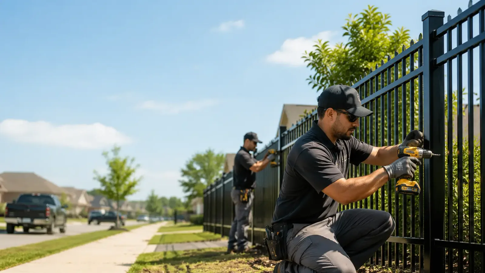 Metal Fence Installation in Bristol, VA